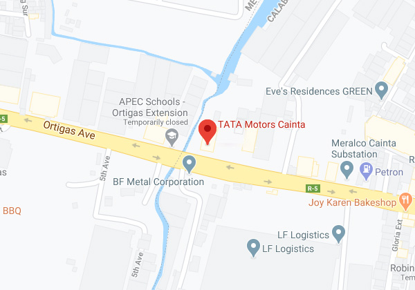 Agrani Motors, Inc. – Cainta Map