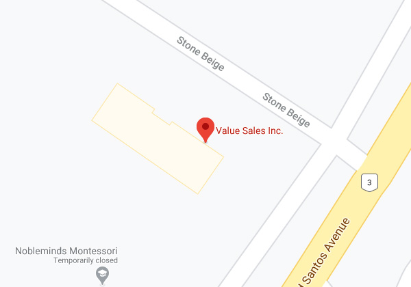Value Sales, Inc. Map