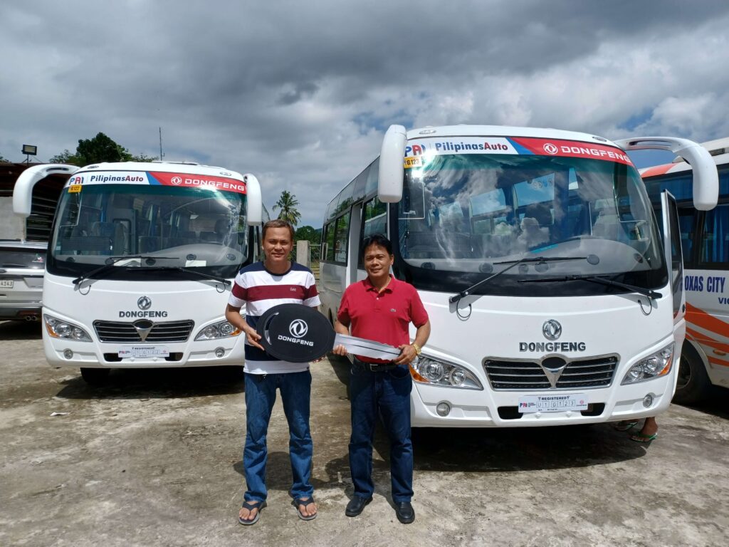 Seen on the picture from left to right are Mr. Ronald Angeles, Panay Island Transport Services, Inc. president and Mr. Ramil Mendoza, PilipinasAuto Technical Head.